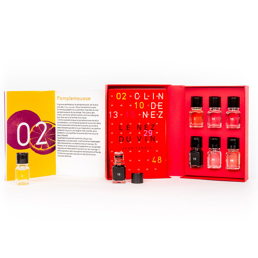 El guiño de nariz 6 aromas