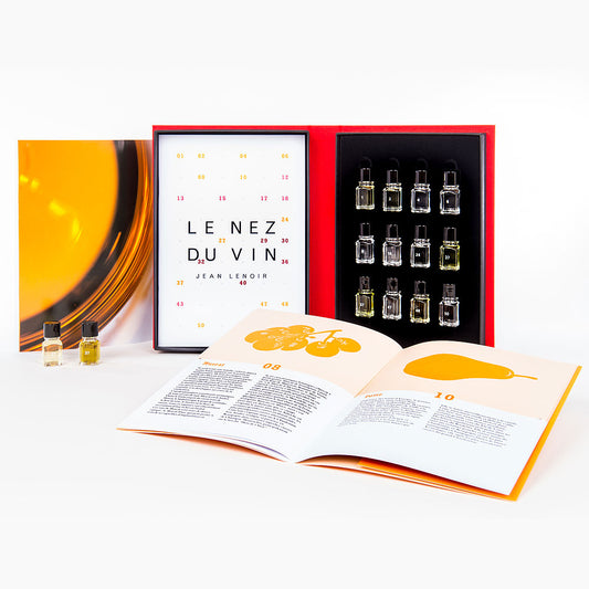 Vinos blancos y champañas 12 aromas